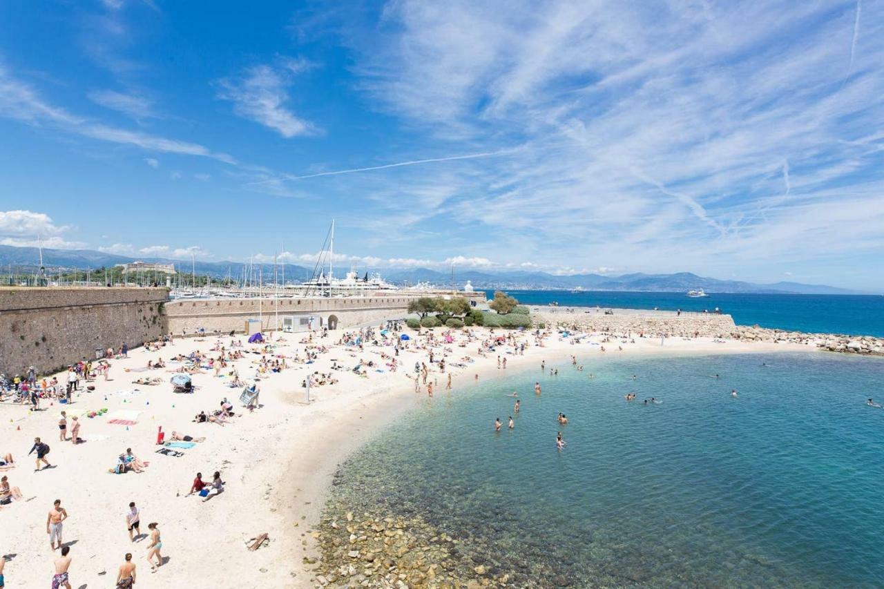 Appartement 4 Personnes Vue Mer Remparts Antibes Eksteriør bilde